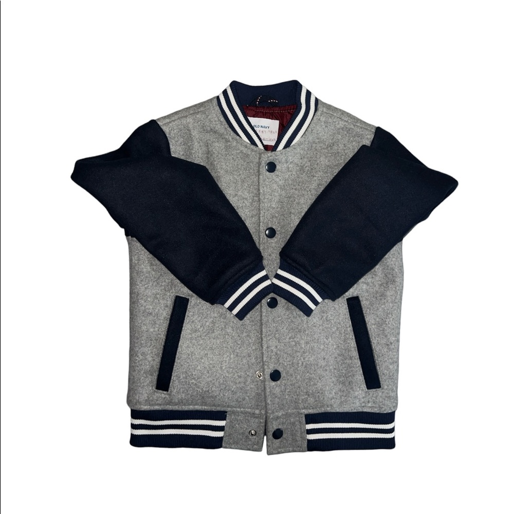 Varsity Letterman Old Navy jacket boys size 8